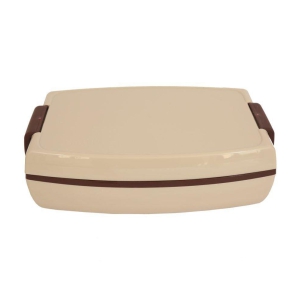 Jaypee - Durosteel Beige Stainless Steel School Lunch Boxes ( Pack of 1 ) 900 ml