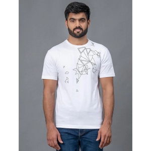 RedTape Casual T-Shirt for Men | White | Comfortable & Breathable | Durable & Moisture Absorbent | Round Neck | Half Sleeves |