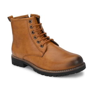 Leeport - Tan Mens Casual Boots - None