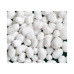 RHYTHM PRO AQUARIUM PEBBLES STONE WHITE 450GM