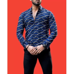 Men Regular Fit Printed Casual Shirt