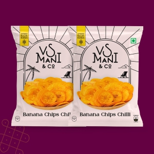 Chilli Banana Chips - Pack of 2