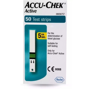 AccuChek Active 50 Sugar Test Strips