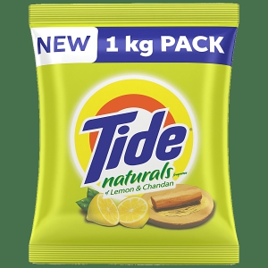 Tide Naturals Washing Detergent Powder  Lemon  Chandan 1 Kg
