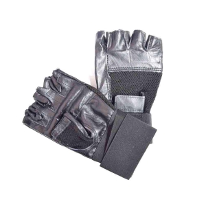 Skyfitness Black Gym Gloves - ONESIZE