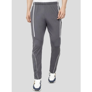 Zeffit - Grey Lycra Mens Trackpants ( Pack of 1 ) - None