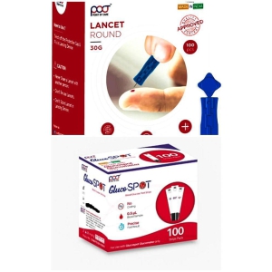 POCT - 100 Lancet with 100 Strips and More Expiry March 2024