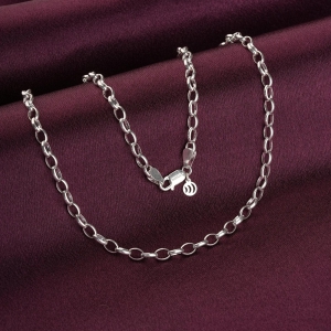 Pure Silver designer chains for men with certificate