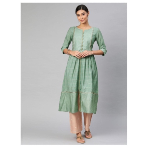 alena-green-chanderi-straight-kurti-m