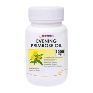 Biotrex Nutraceuticals Evening Primrose Oil 1000mg - 60 Softgels