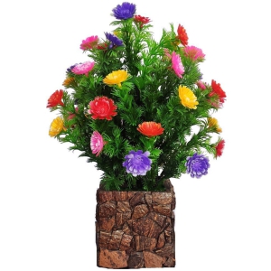 BAARIG - Multicolor Sunflower Artificial Flower ( Pack of 1 )