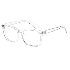 Lightweight & Trendy Blue Light Blocking Glasses with TR90 Frames and Transparent Polycarbonate Lens (Power - 2.50)