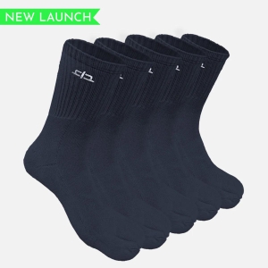 Bamboo Toe Calf Socks for Women - 5 Pairs-Dark Grey | Dark Grey | Dark Grey | Dark Grey | Dark Grey