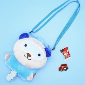 Cute Cartoon Children's Crossbody Bag-Procyon lotor