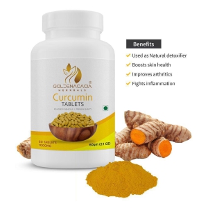 GOLDENACACIA HERRBALS Curcumin 1000mg 60 Tablets 1 no.s