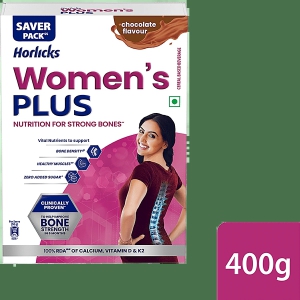 Horlicks Women's Plus, Chocolate, 400 Gram Carton