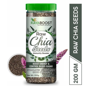 KAYABOOST Raw Chia Seeds for Weight Loss with Omega 3 (200 g)