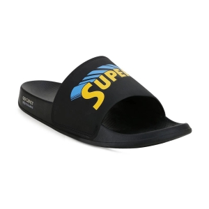 Campus Black Mens Slide Flip Flop  (Pair of 1) - None