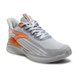 Action Sports Running Shoes Light Grey Mens Sports Running Shoes - None