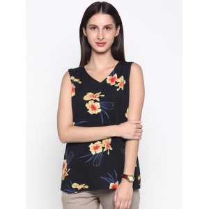 Hibiscus 'Viscose' Floral Sleeveless Top-L