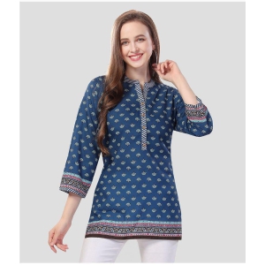 Meher Impex - Multi Color Cotton Women''s Tunic ( Pack of 1 ) - None