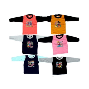 Baby boy cotton t-shirt (pack of 6) - None