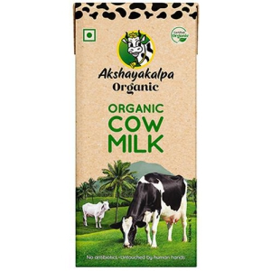 Organic Cow Milk UHT 1 Ltr