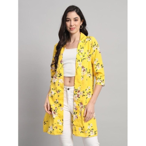 Curvydrobe Crepe Womens Shrugs - Yellow ( Single ) - None