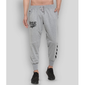 Uzarus - Grey Cotton Mens Joggers ( Pack of 1 ) - M