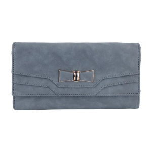 Nicoberry - Grey Melange Fabric Purse - Grey Melange