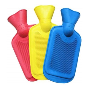 Dust n Shine 1-litre Rubber Hot Water Bag (Pack of 1) Assorted Colours