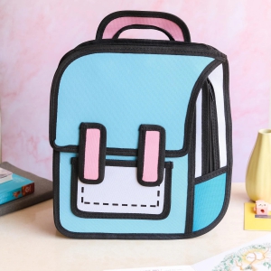 3D Backpack-Blue