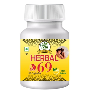 Herbal69 Natural Power Ling  Booster For Men-30 Capsules