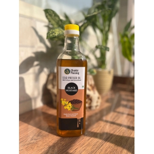 Pure Black Mustard Cold Press Oil (Black Sarso Oil)-500ML