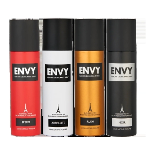 Envy Deodorant Combo SPEED + Absolute + Rush + Noir 120ml*4