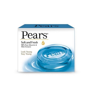 Pears Soft  Fresh Pure Glycerin  Mint 125 Gm