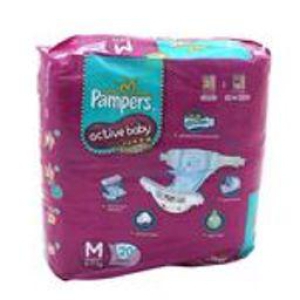 Pampers Active Baby Diapers Medium 20 Pcs