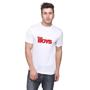 Style Men Fashion The Boys Meme Trendy Graphic Printed White Half Sleeve T-Shirt for Men