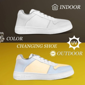 Mens Trendy Color Changing Casual Shoes-9