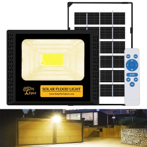 30 Watt Outdoor Solar Flood Light for Home (Warm Light)