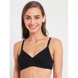 Jockey Women Seamles Crossover Bra & Everyday Lightly Padded Bra -1721-36B / Black