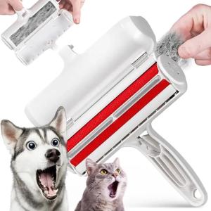 Hot Sale 2023 Color Blue Pet Grooming Brush Pet Brush Pet Hair Remover Roller