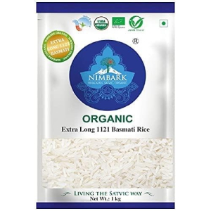 Nimbark Foods Extra Long White Rice - 1KG | Super Tasty, Non-sticky & Aroma-rich