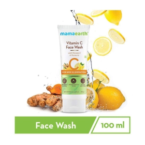 mamaearth-vitamin-c-face-wash-with-vitamin-c-and-turmeric-for-skin-illumination-100ml