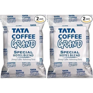 Tata Coffee Grand| Strong Coffee| Super Saver Pack| 200 Gm Each| Pack of 2| 400 Gm