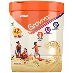 Groviva Child Nutrition Supplement Jar Nutrition Drink for Children 200 gm