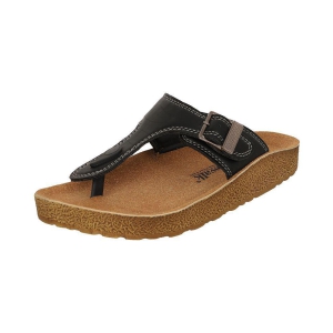 Aerowalk Black Daily Slippers - 10