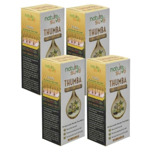 Nature Sure Thumba Wonder Hair Oil for Men and Women - 4 Packs (110ml Each)