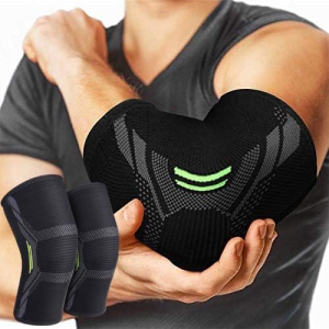 Leosportz Elbow Support for Gym (1 Pair)