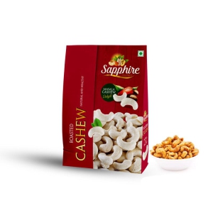 SAPPHIRE Premium Roasted and Masala Cashews/Kaju (240 Grade | Big Size Kaju) 250gm